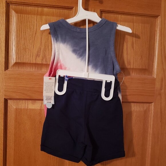 NWT Cat & Jack Tank top & Short Set 3T - Picture 2 of 5